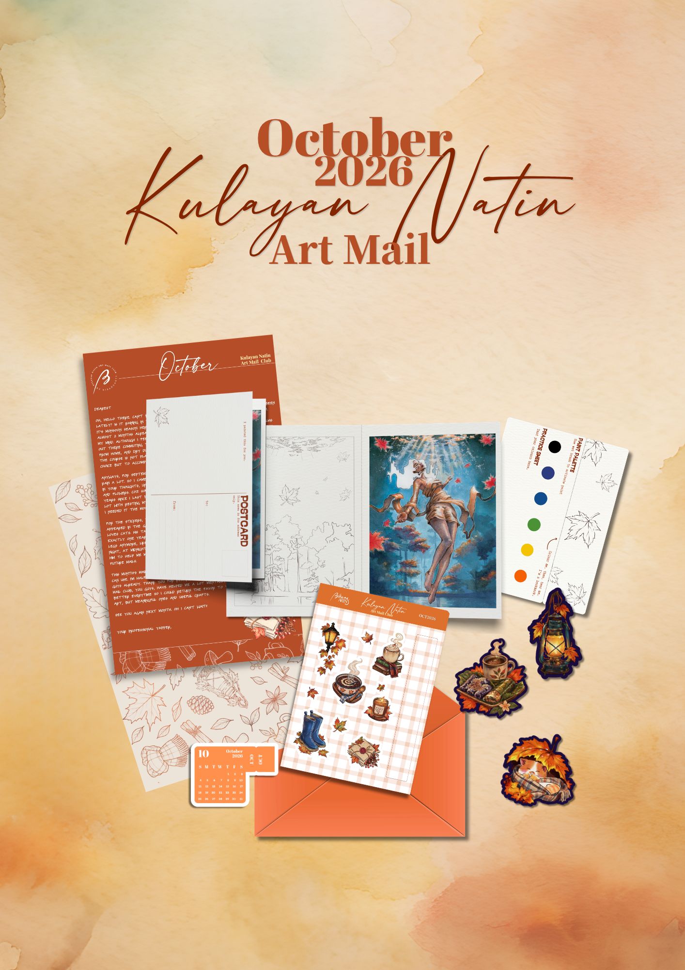 Kulayan Natin (Color it) Art Mail Club preview