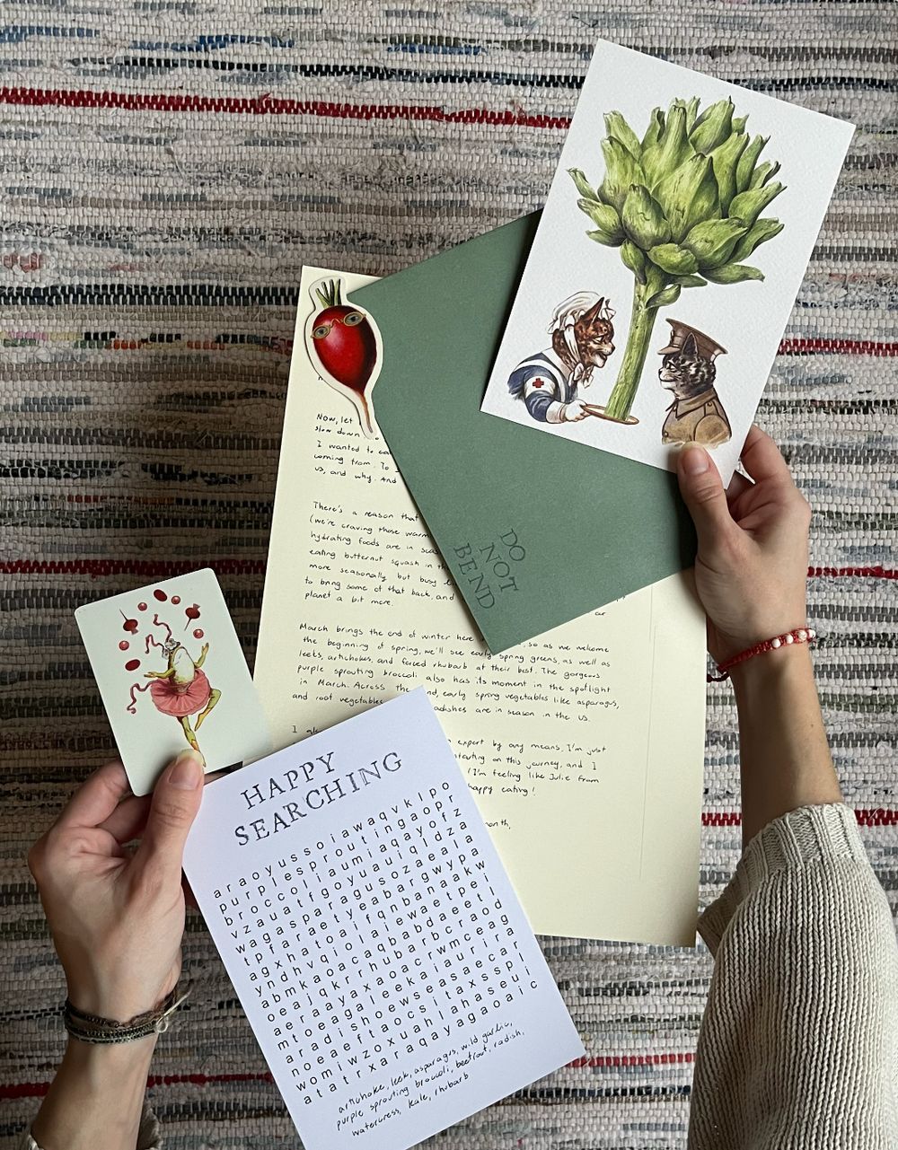 Nervous Little Mouth Mail Club preview