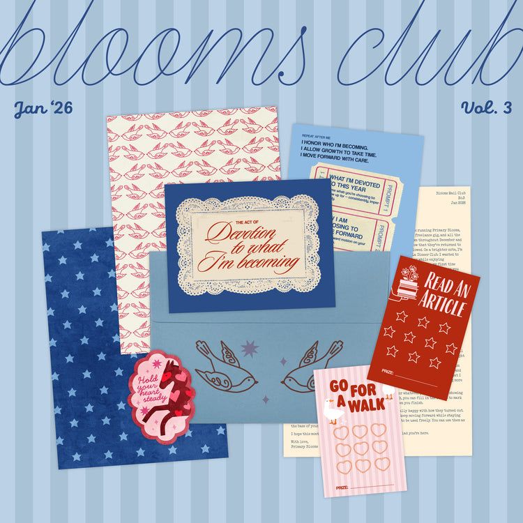 Blooms Mail Club header