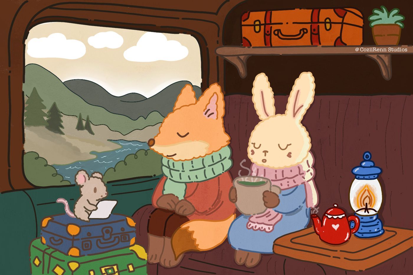 Cozii Mail Club header