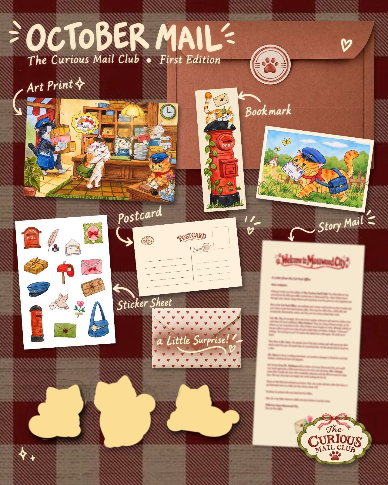 The Curious Mail Club preview