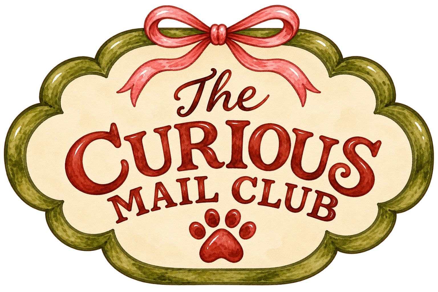 The Curious Mail Club header