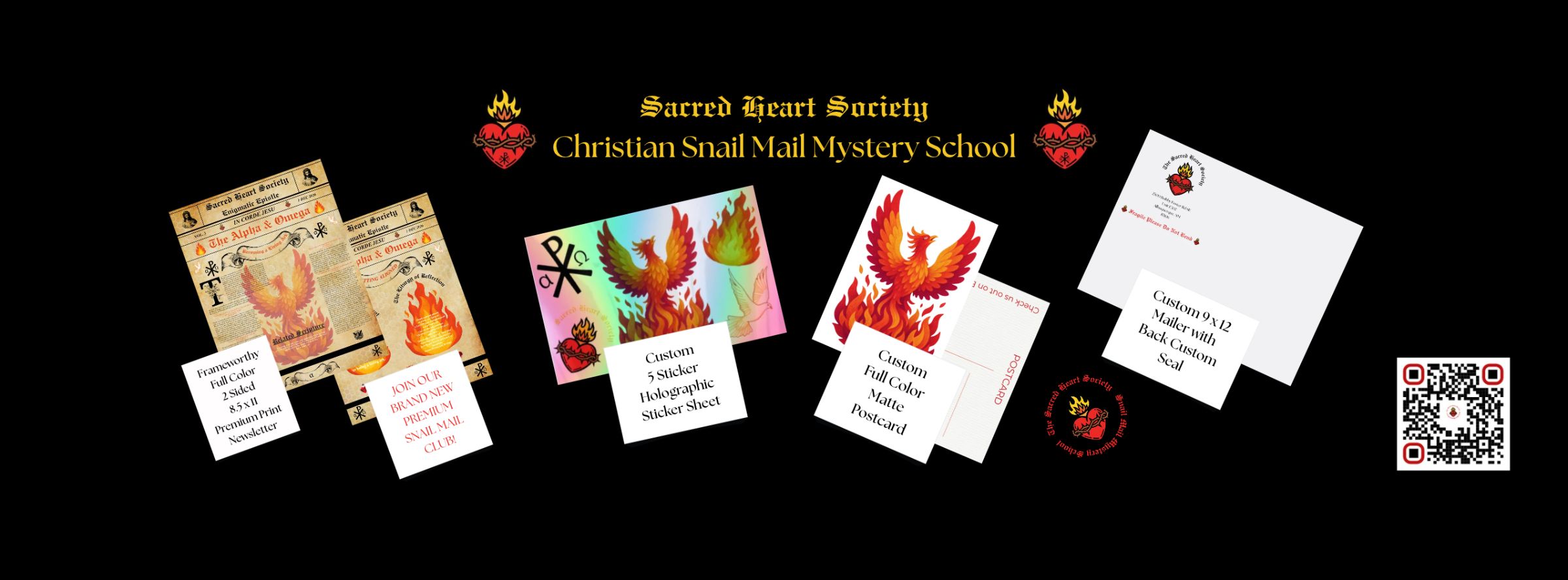 Sacred Heart Society header