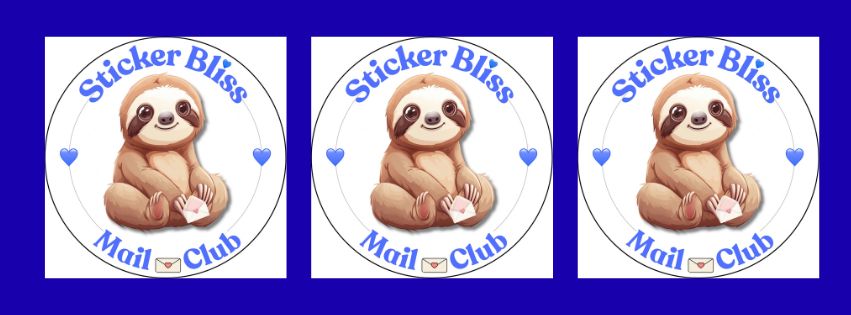 Sticker Bliss Mail Club header