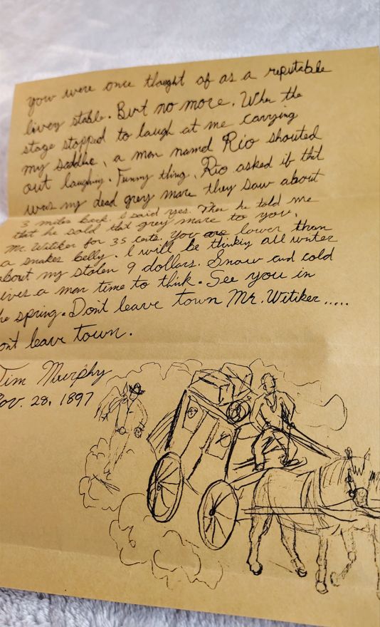 Letters From Out West header