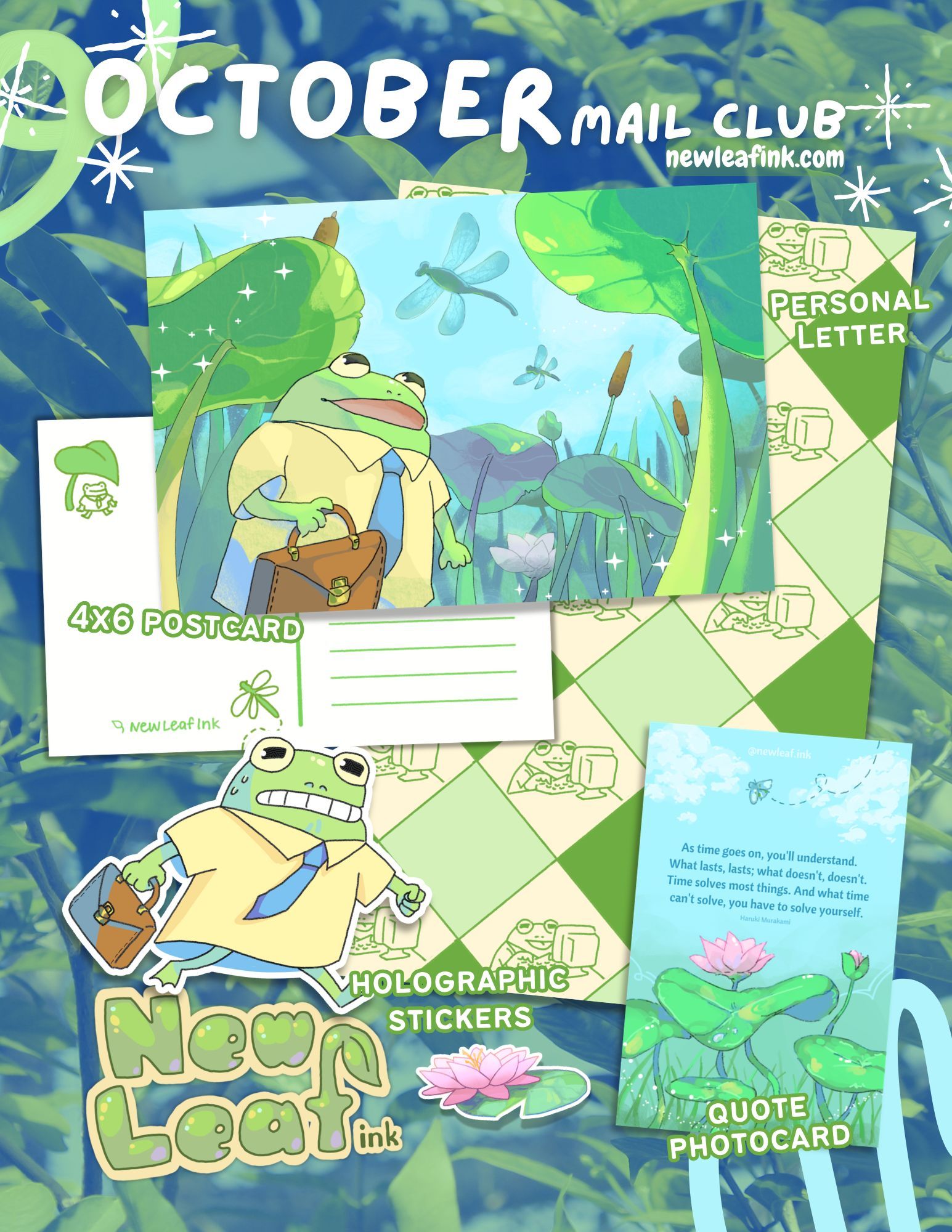 Leaf Letters Mail Club preview