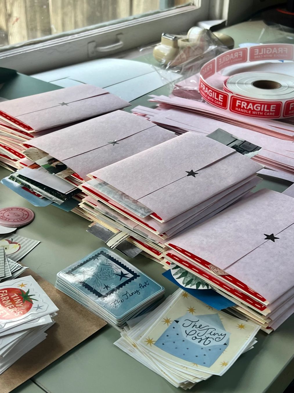 The Tiny Post header