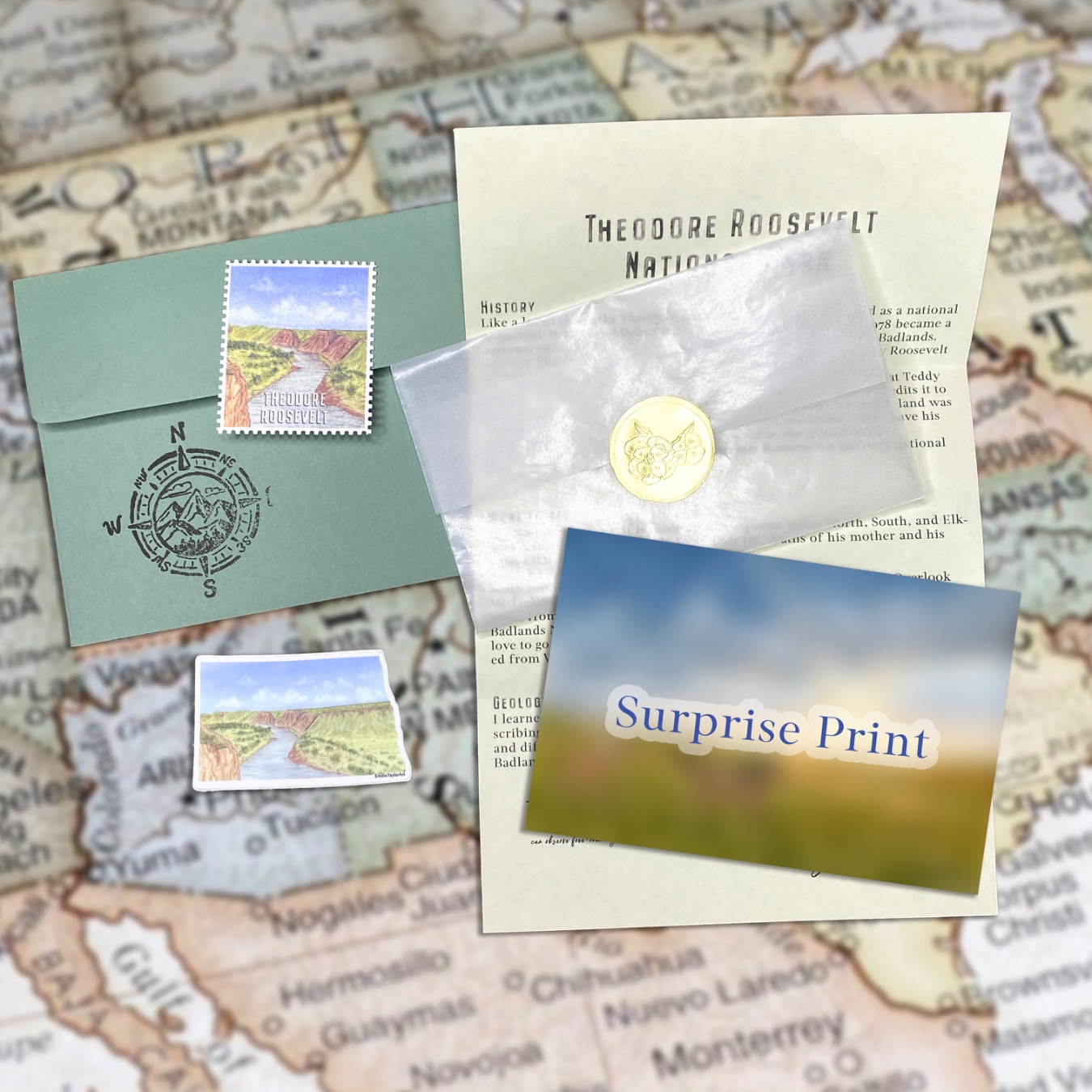 National Park Mail Club header