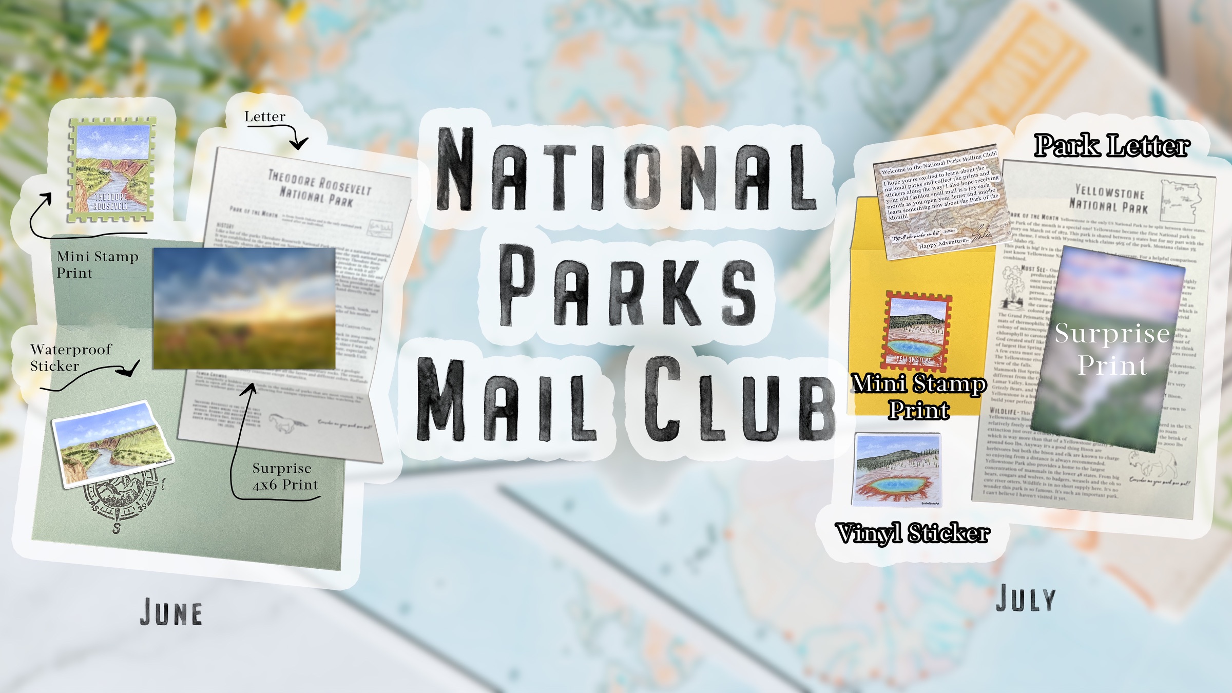 National Park Mail Club header
