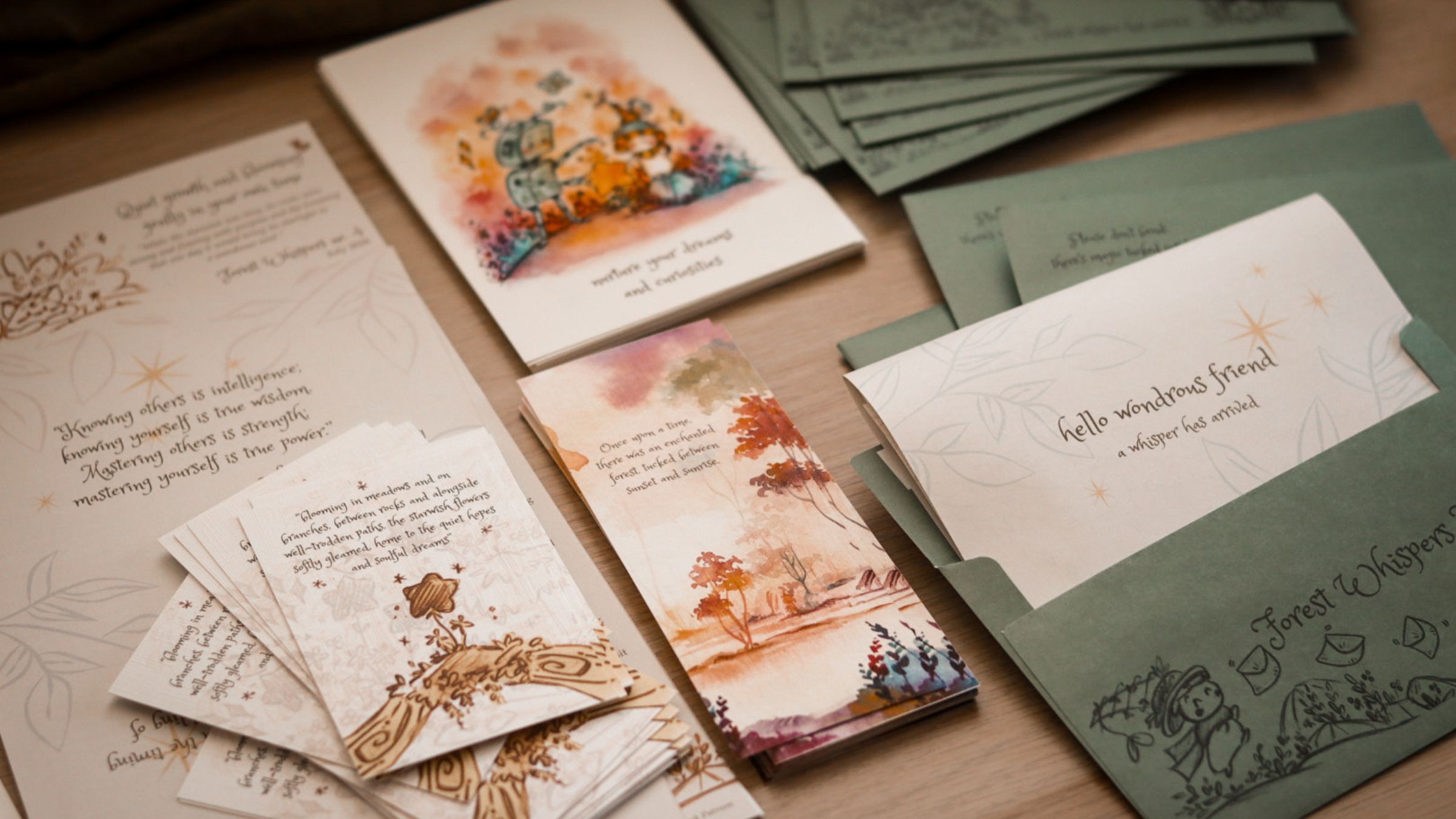 Forest Whispers Mail header