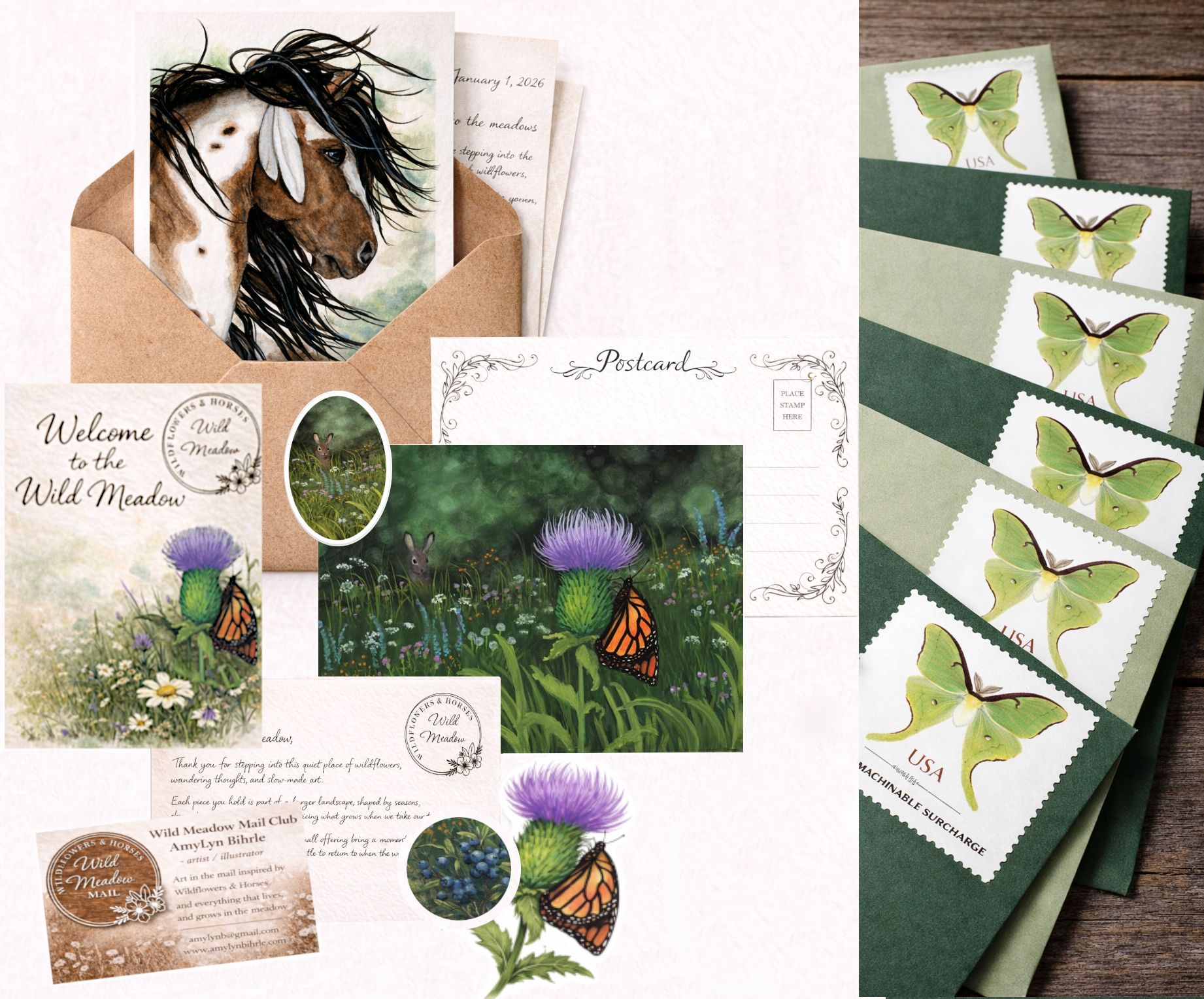 The Wild Meadow Mail Club preview