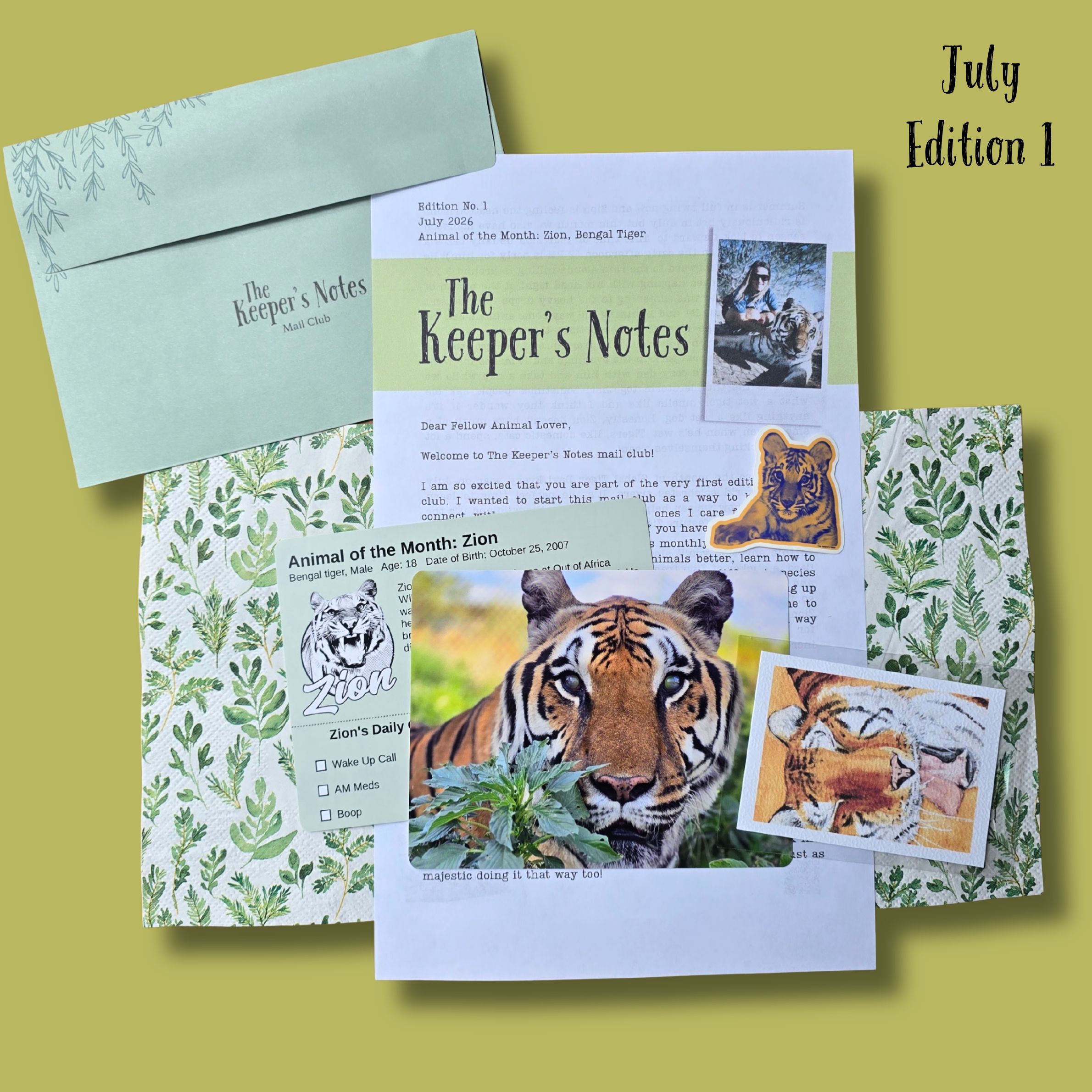 The Keeper's Notes preview