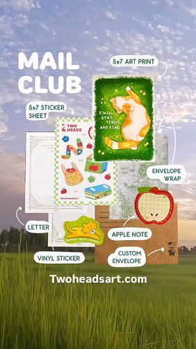 Two Heads Mail Club preview