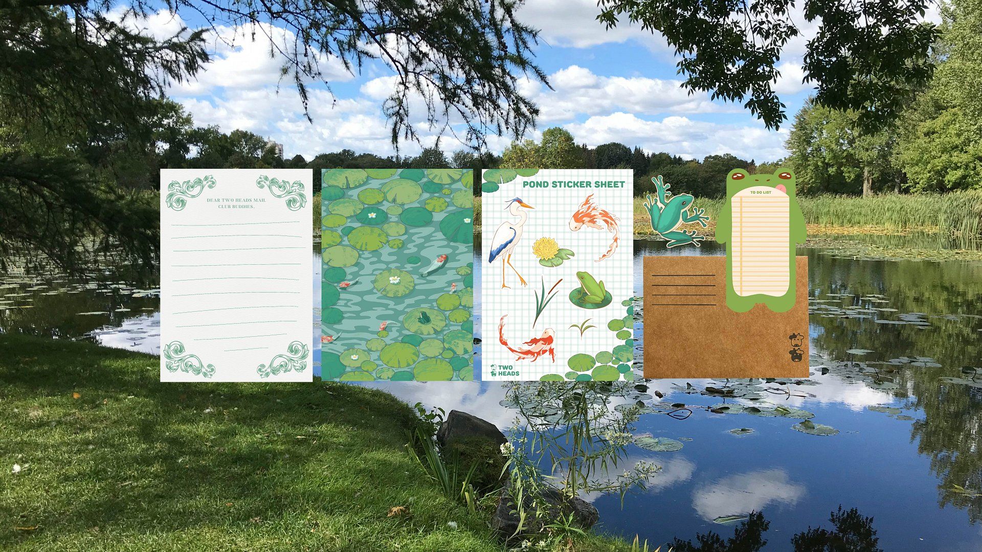 Two Heads Mail Club header