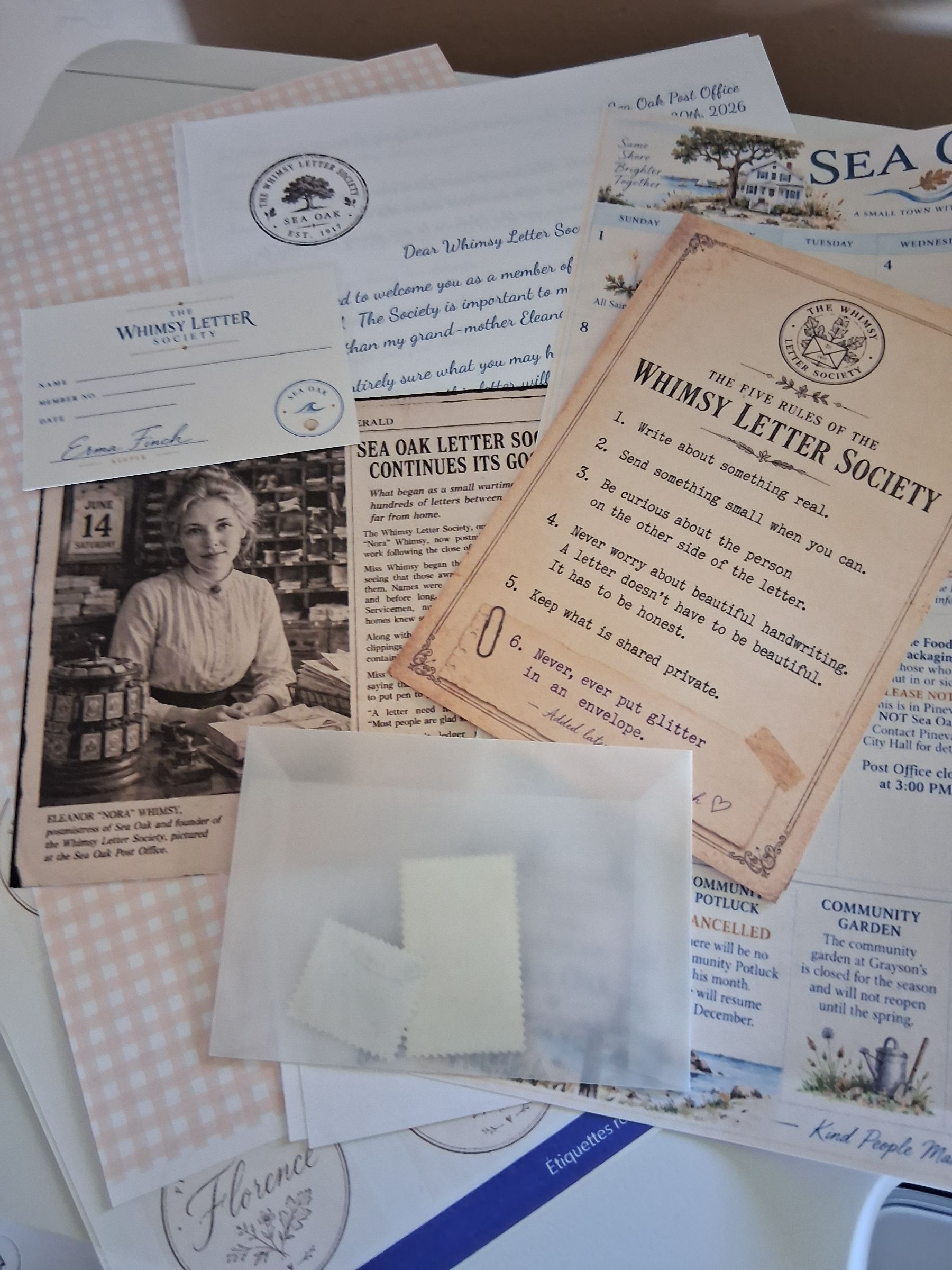 The Whimsy Letter Society preview