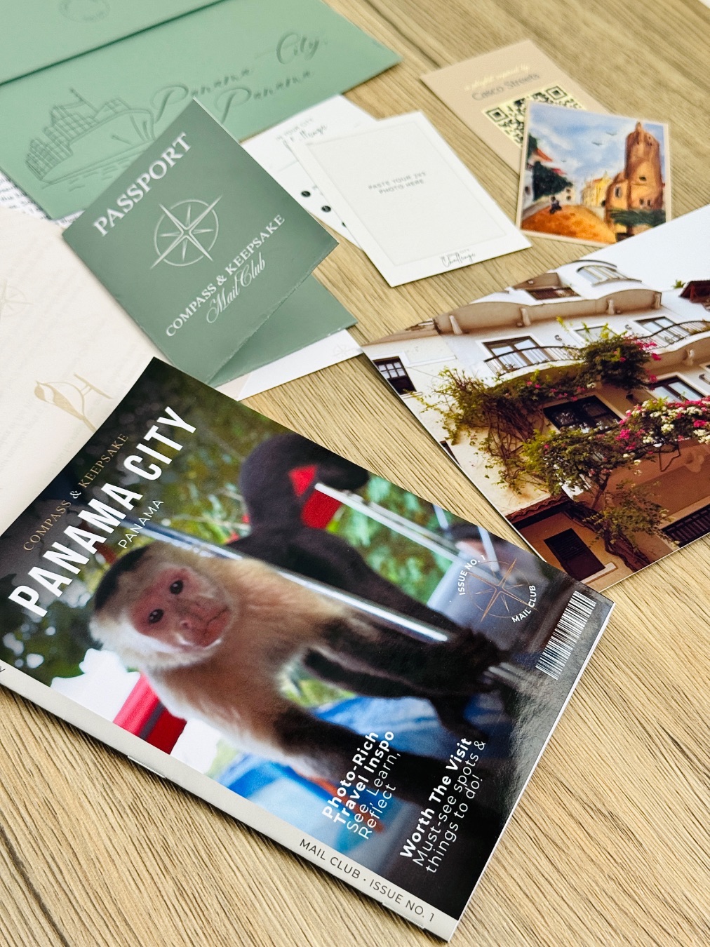 Compass & Keepsake Mail Club header