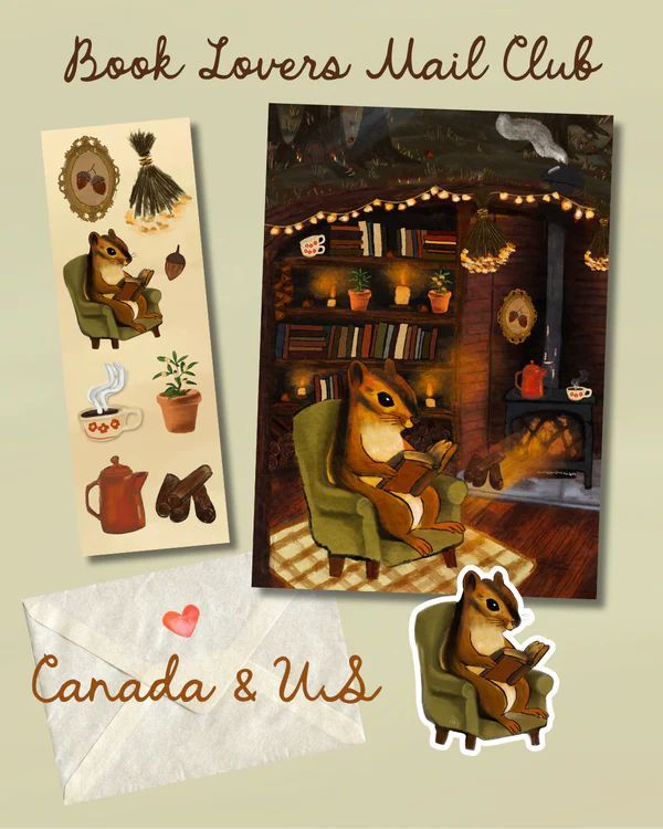 Book Lovers Mail Club preview
