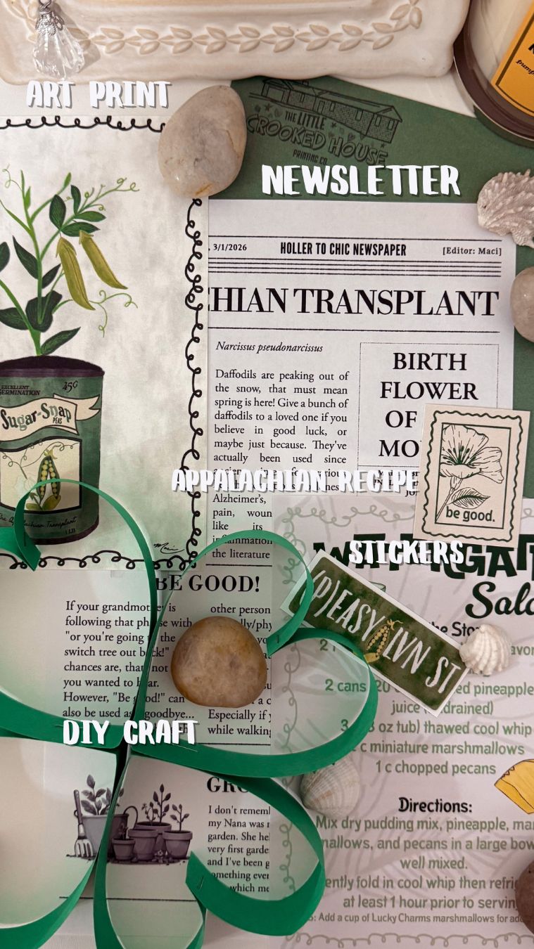 The Appalachian Transplant Mail Club header