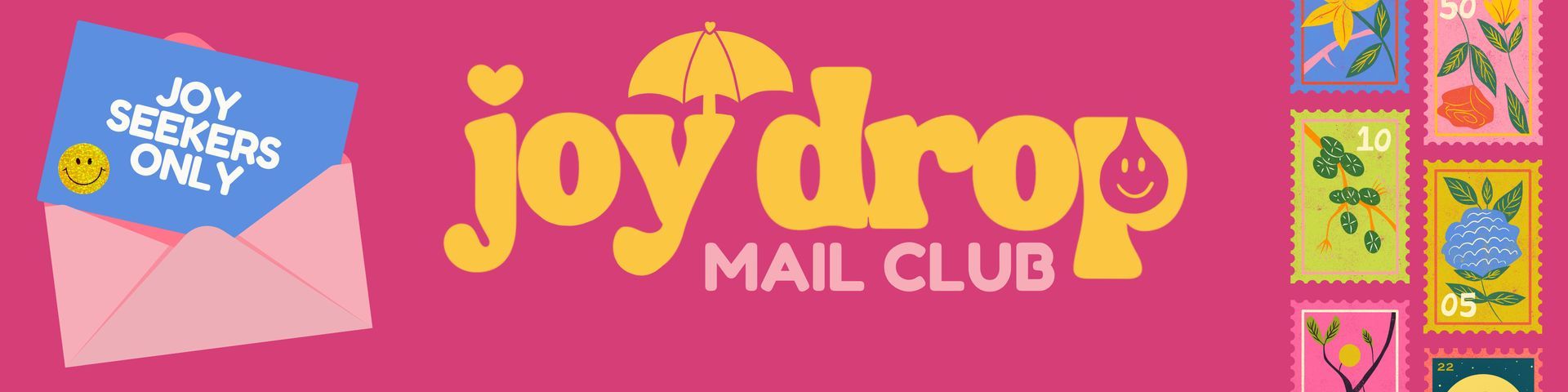 JoyDrop Mail Club header