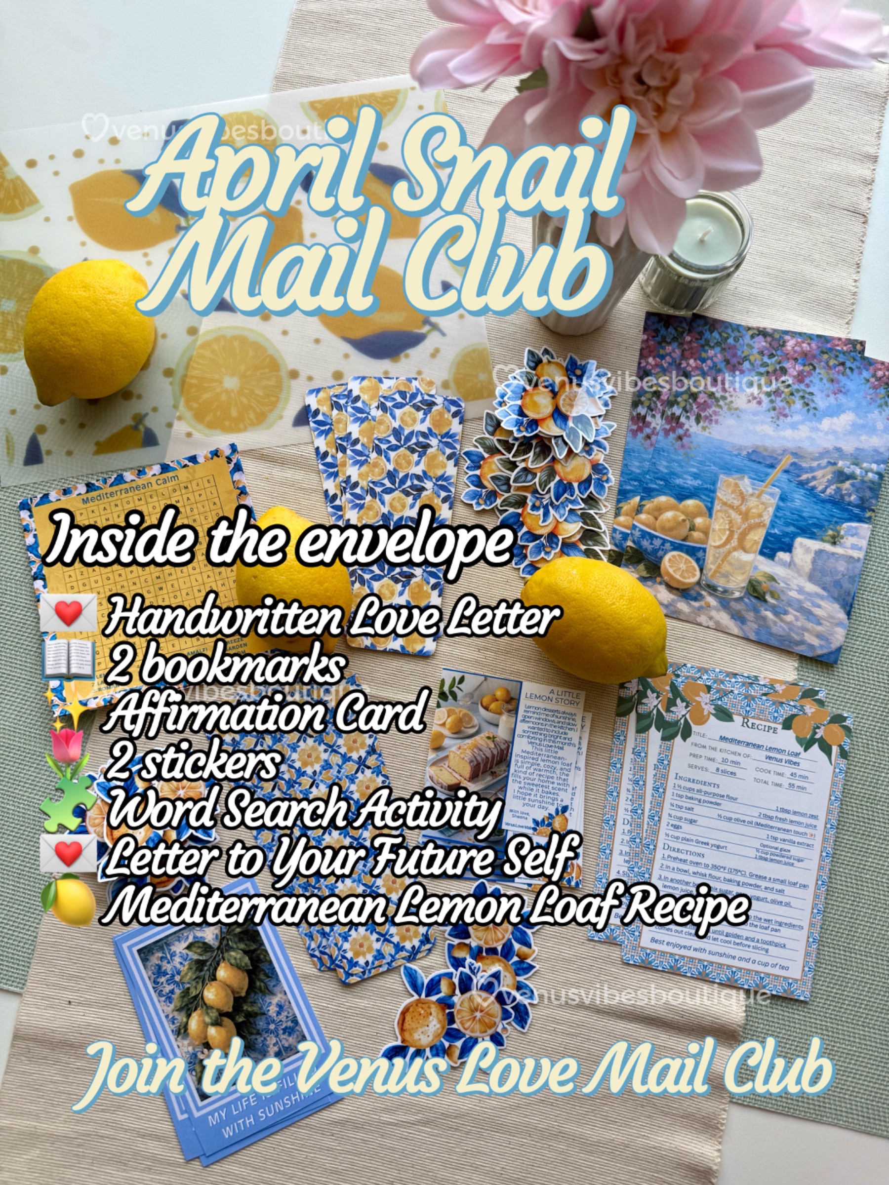 Venus Love Mail Club preview