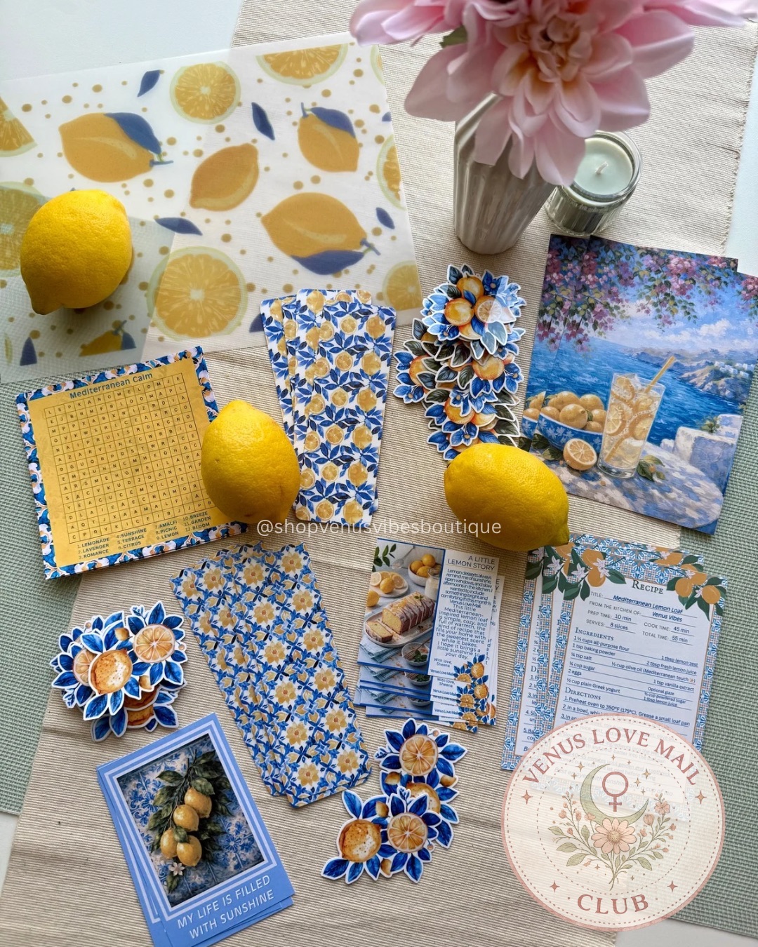 Venus Love Mail Club header