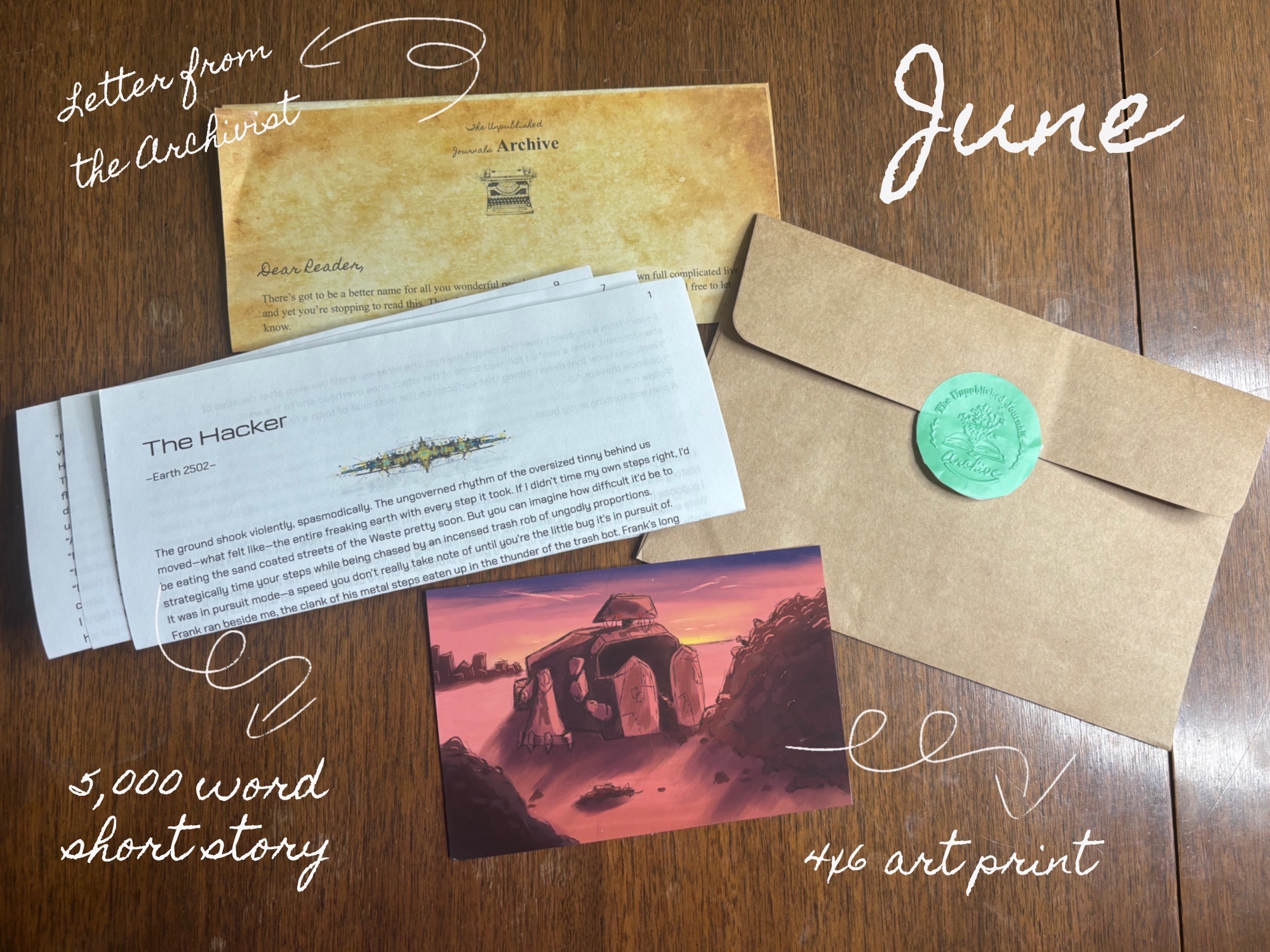 Unpublished Journals Archive preview