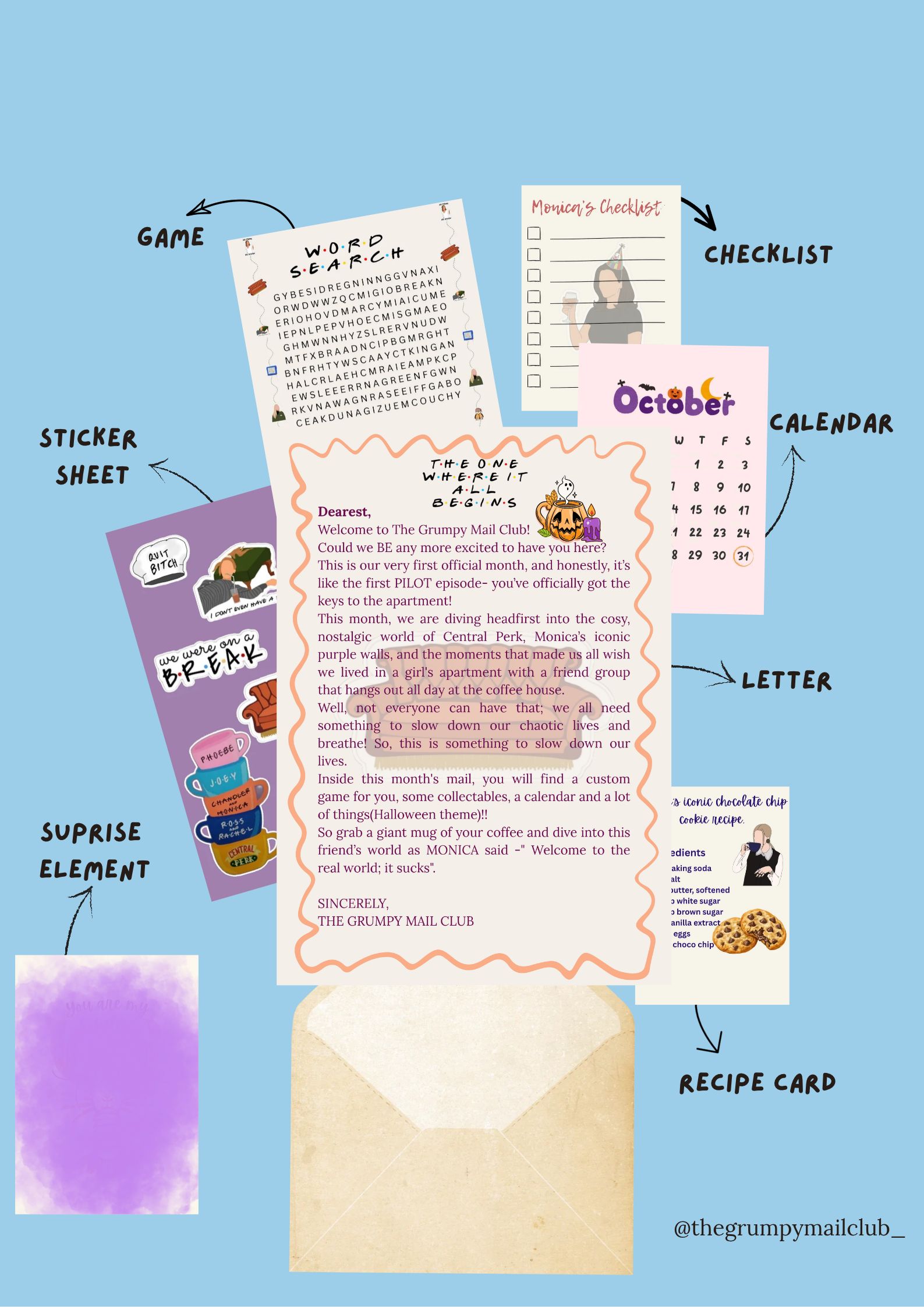 The Grumpy Mail Club preview