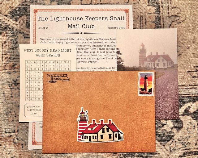 The Lighthouse Keepers Snail Mail Club preview