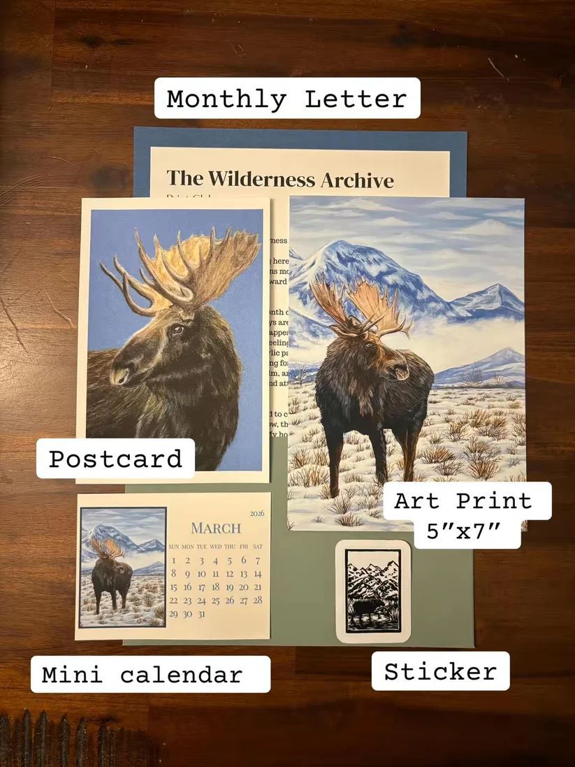 The Wilderness Archive Print Club preview