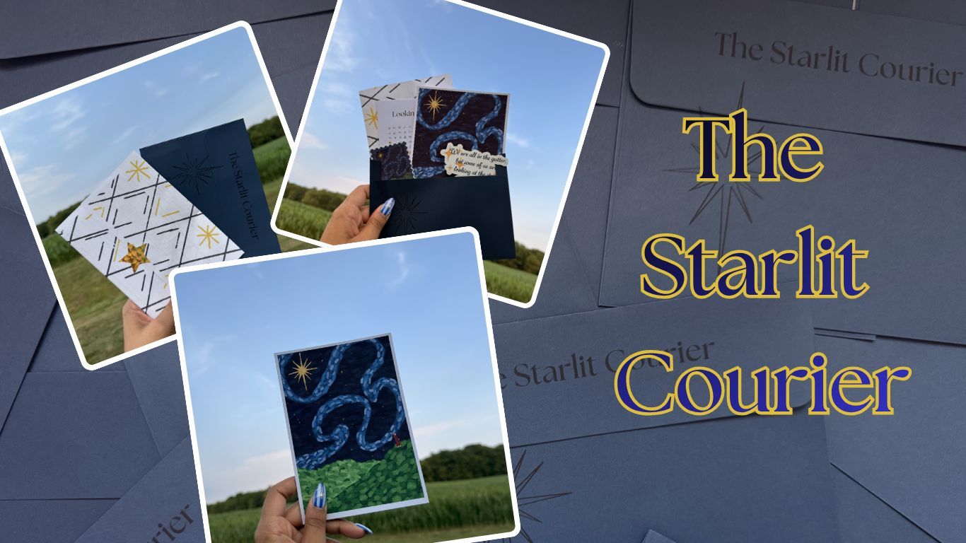 The Starlit Courier header