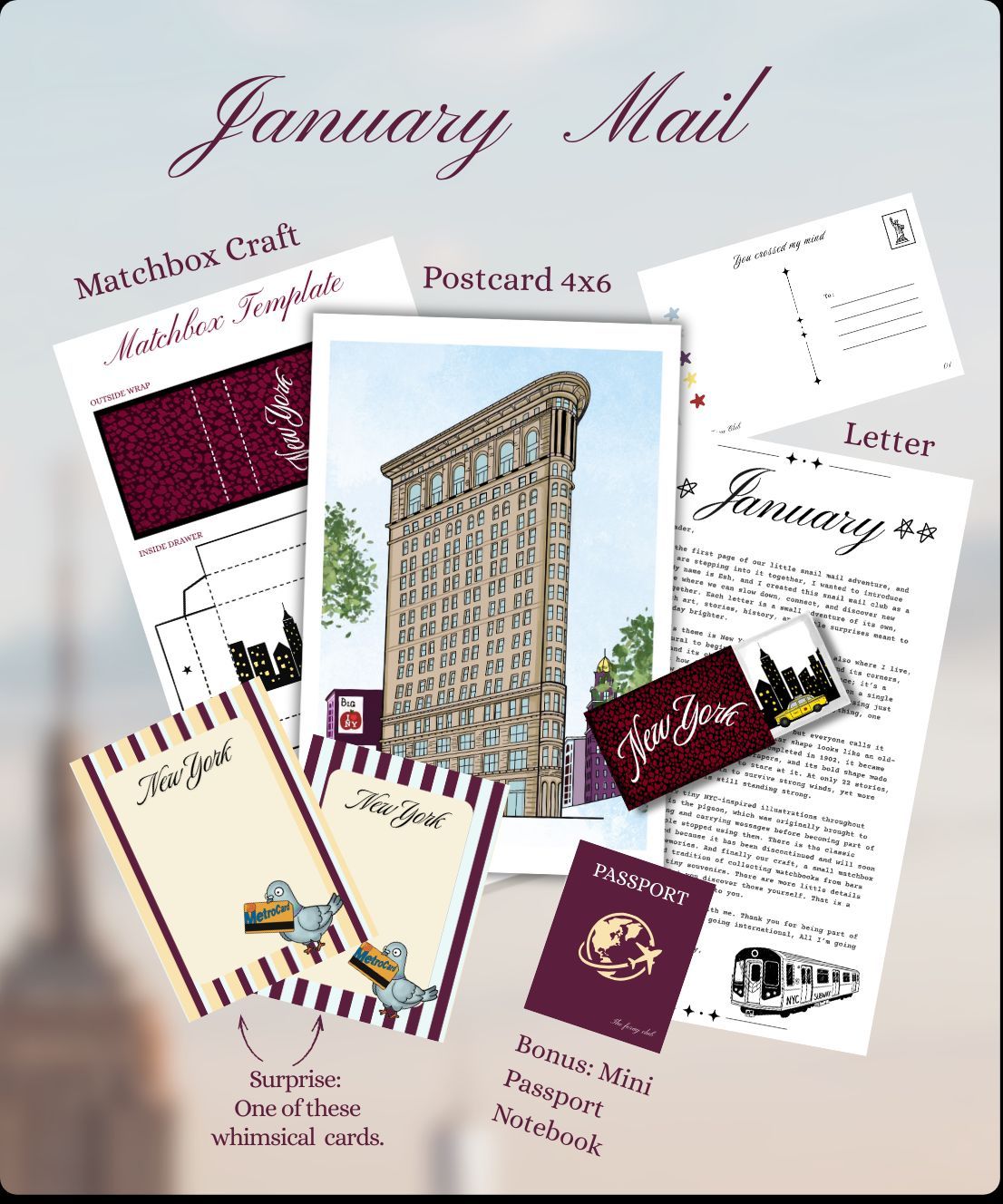 Foray Club Adventure & Architecture Mail Club gallery image 2