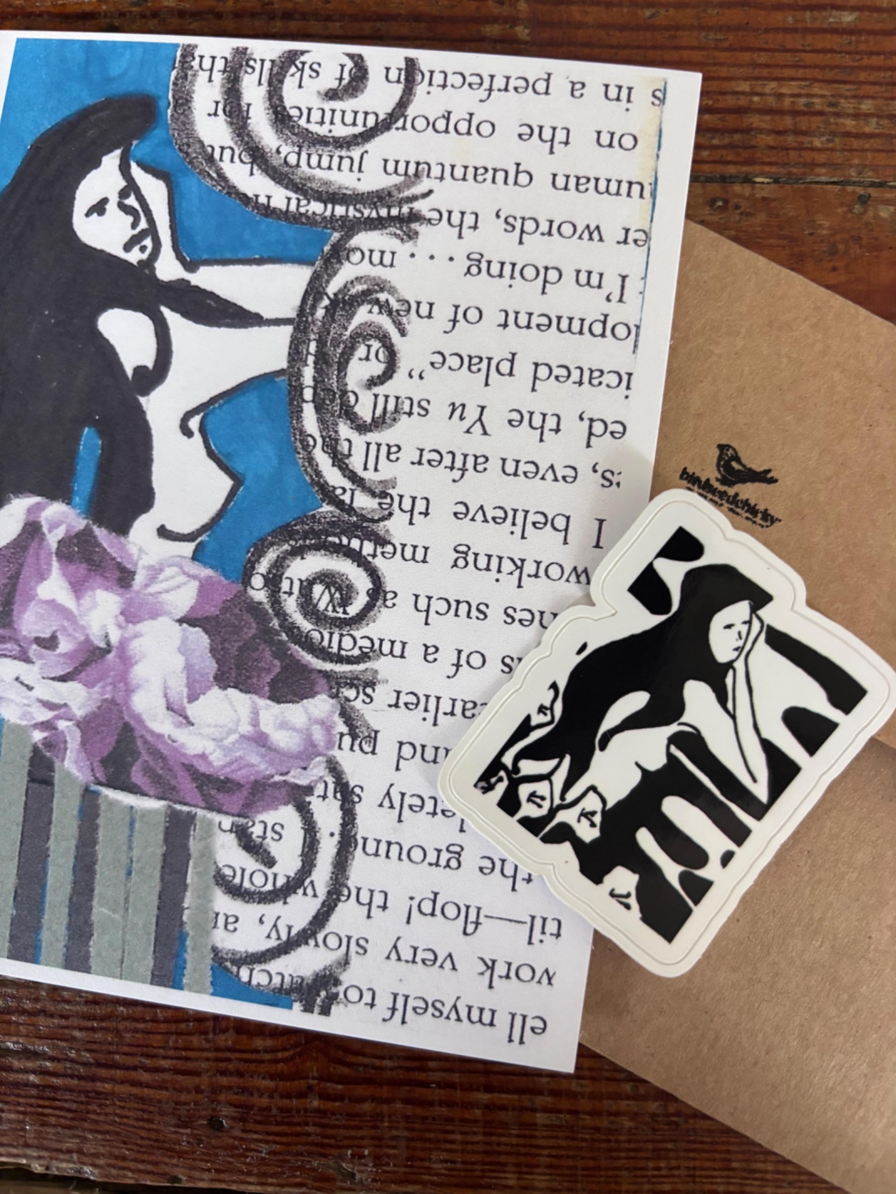 BirdseedChicky Mail Art Club preview