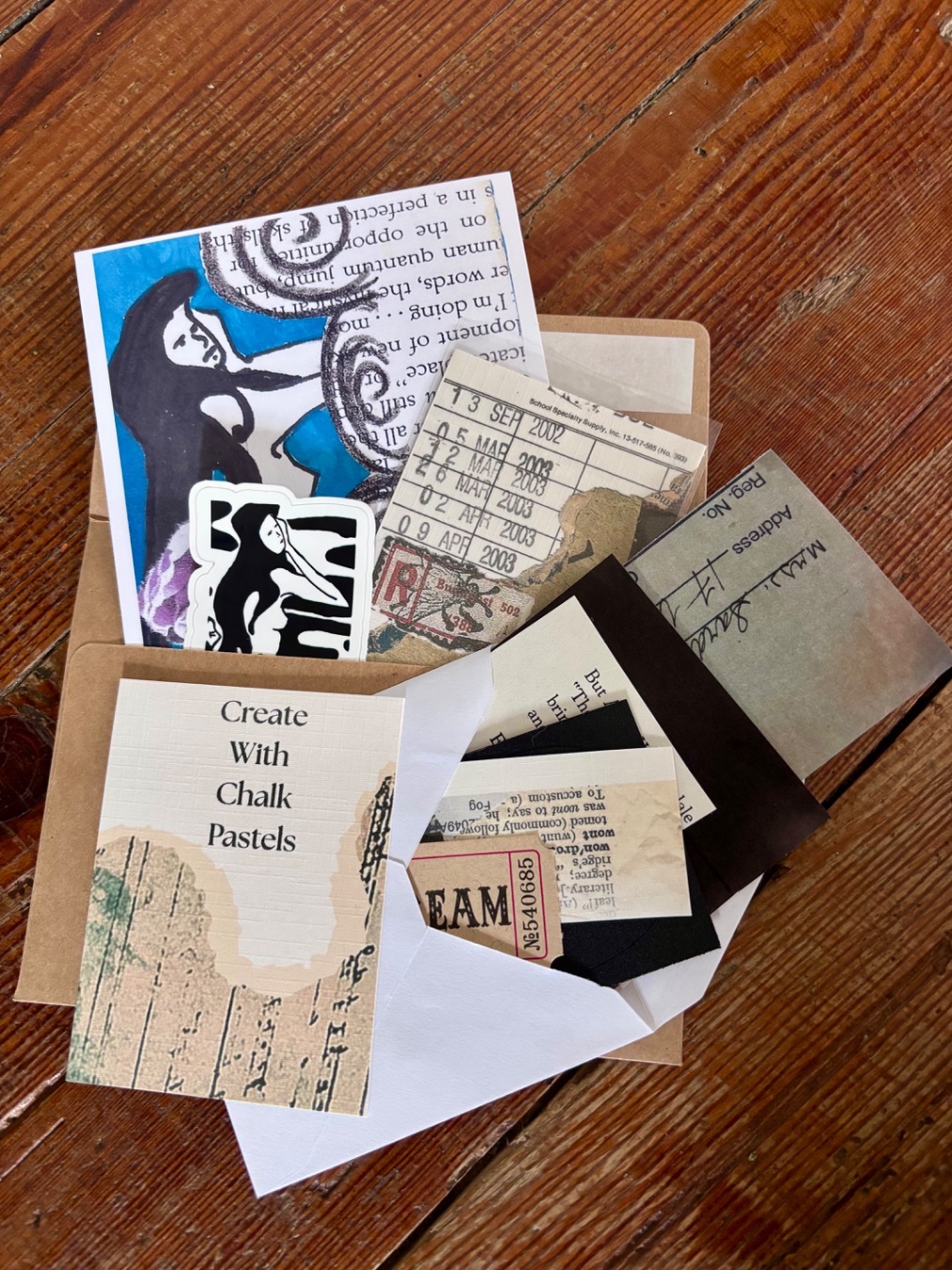 BirdseedChicky Mail Art Club header