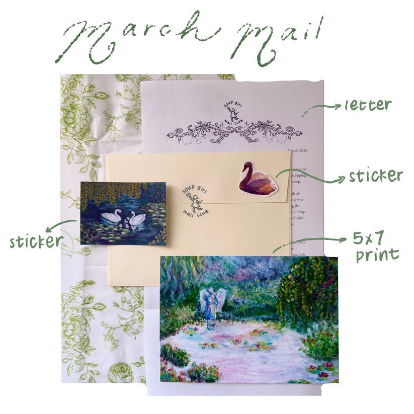 Soup Girl Mail Club preview