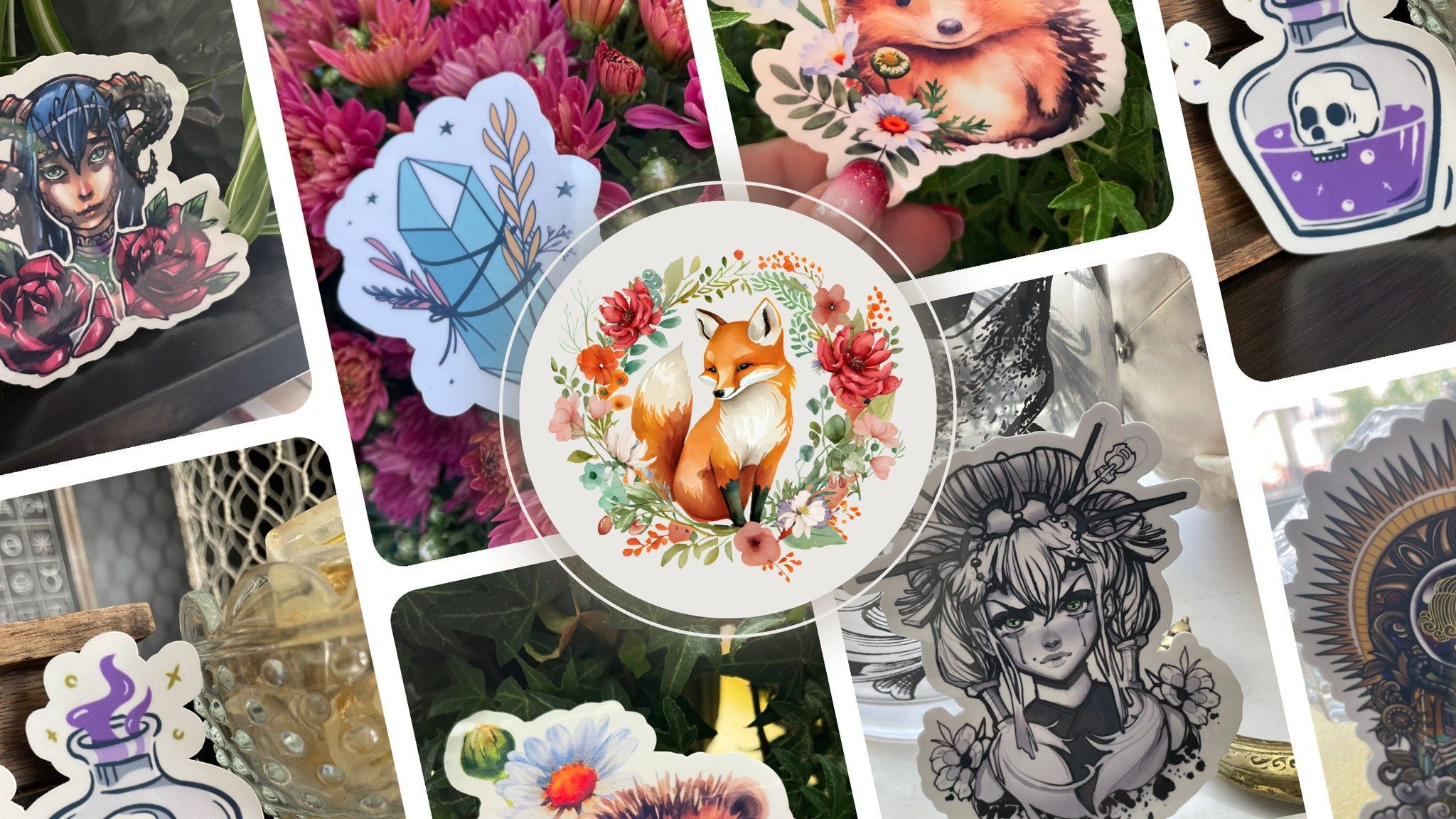 Fabled Fox & Quill Post header