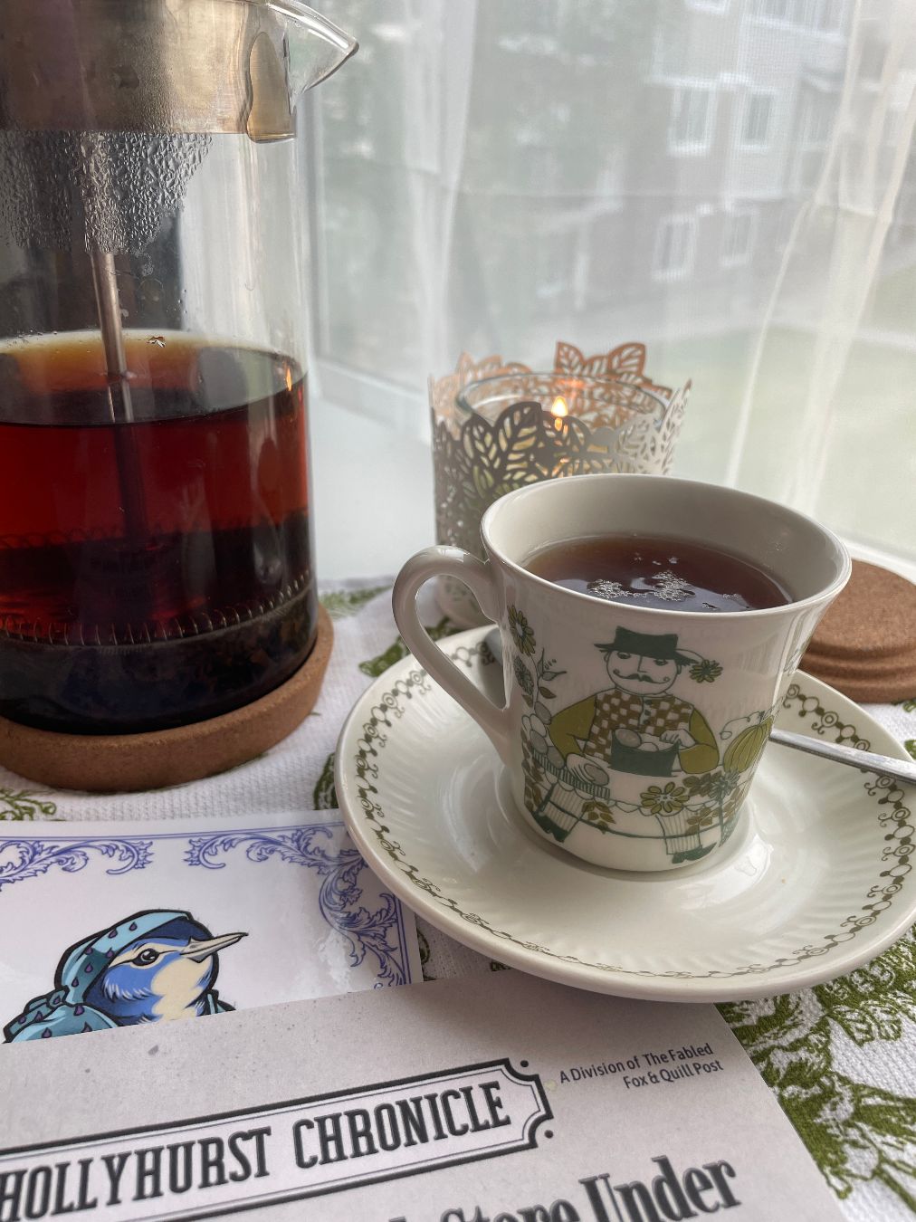 Fabled Fox & Quill Post header