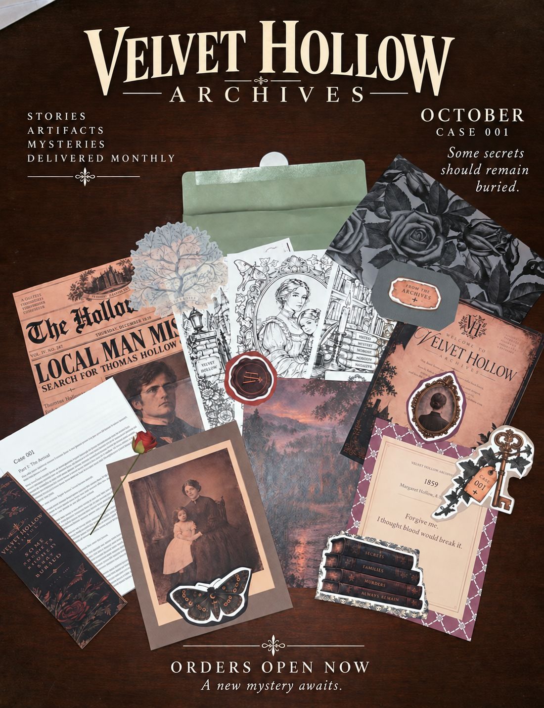 Velvet Hollow Archives preview