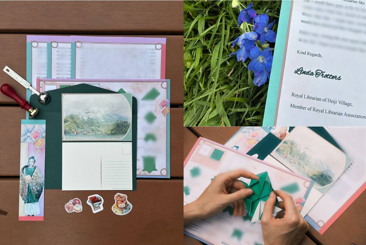 Heiji Village Mail Club preview