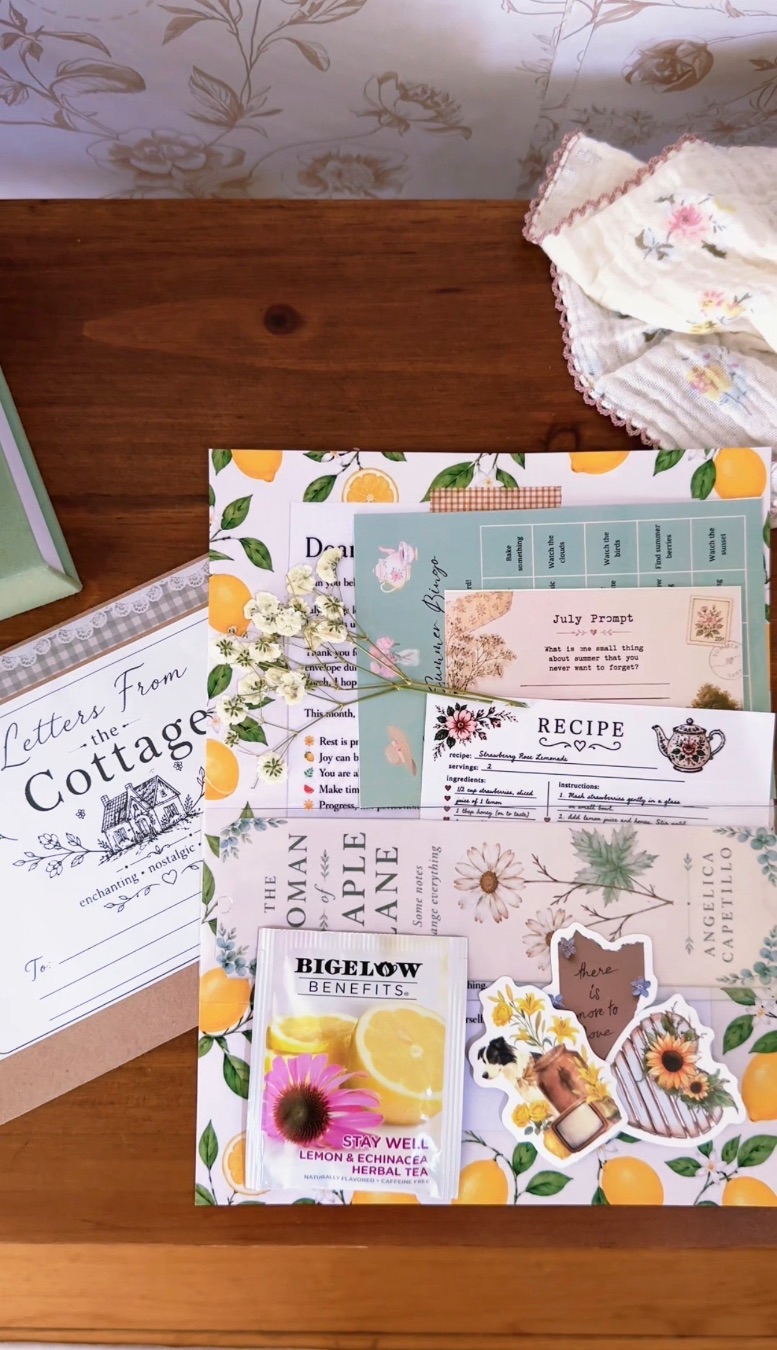 Letters From the Cottage International header