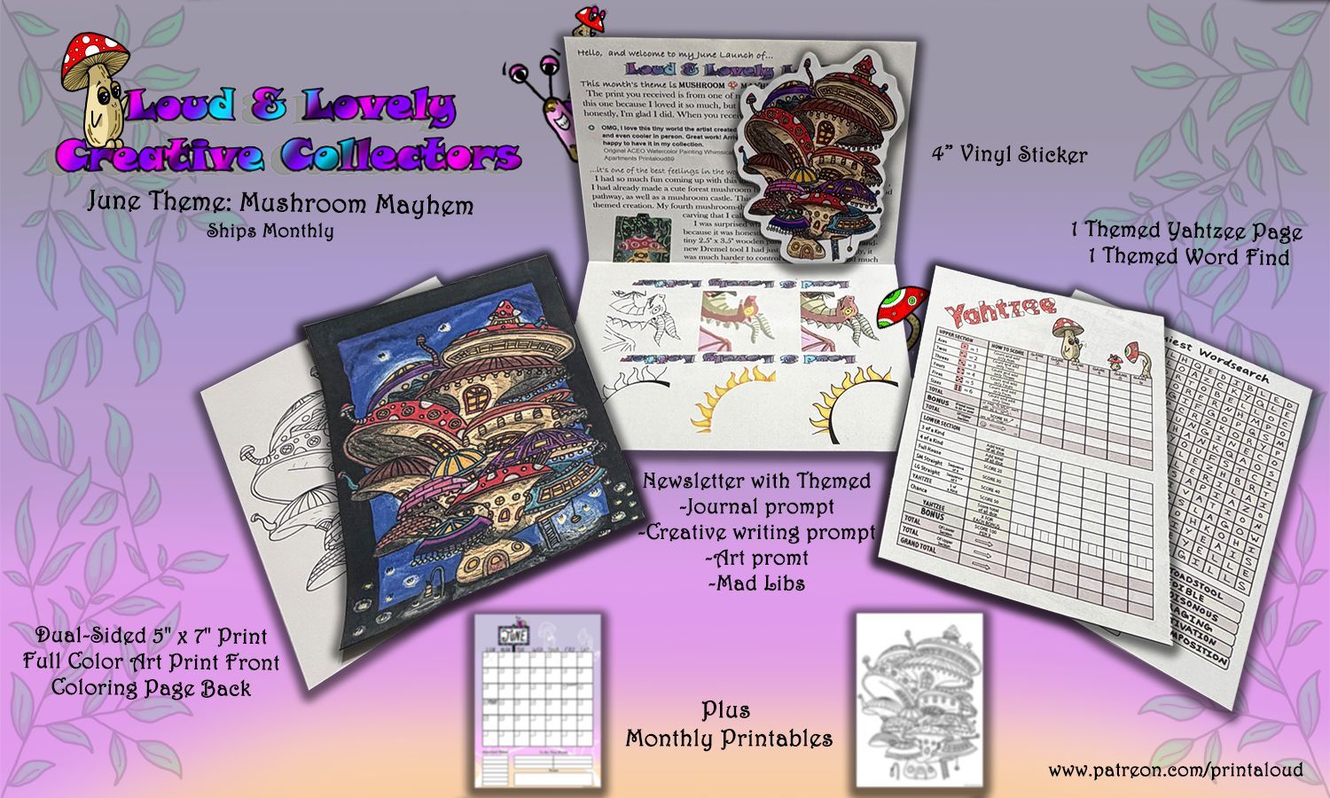 Loud & Lovely Letters preview