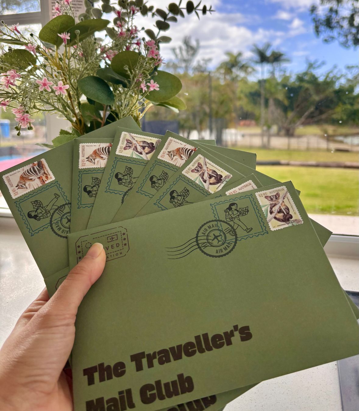 The Traveller's Mail club header