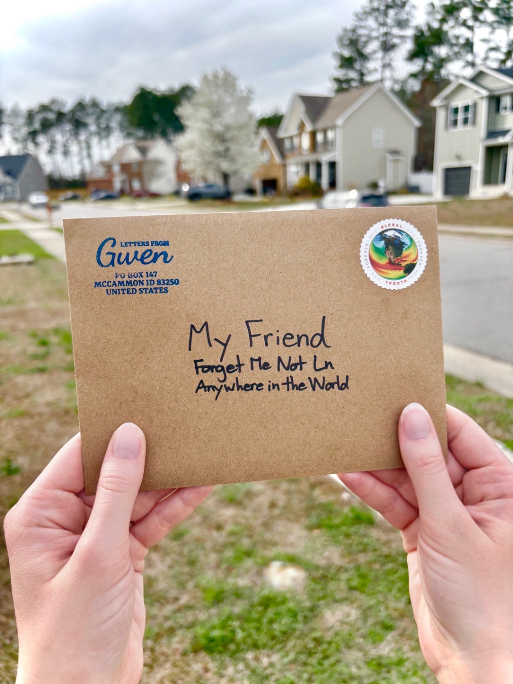 Letters from Gwen header