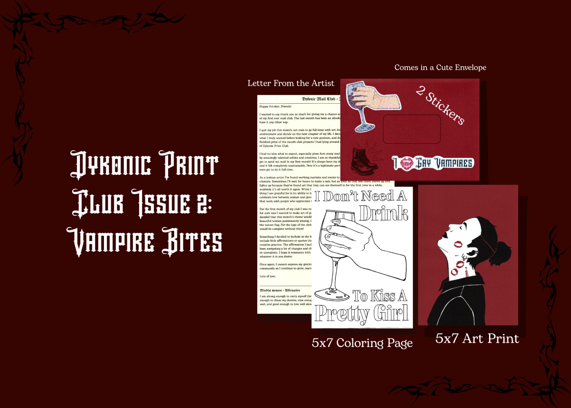 Dykonic Print Club header