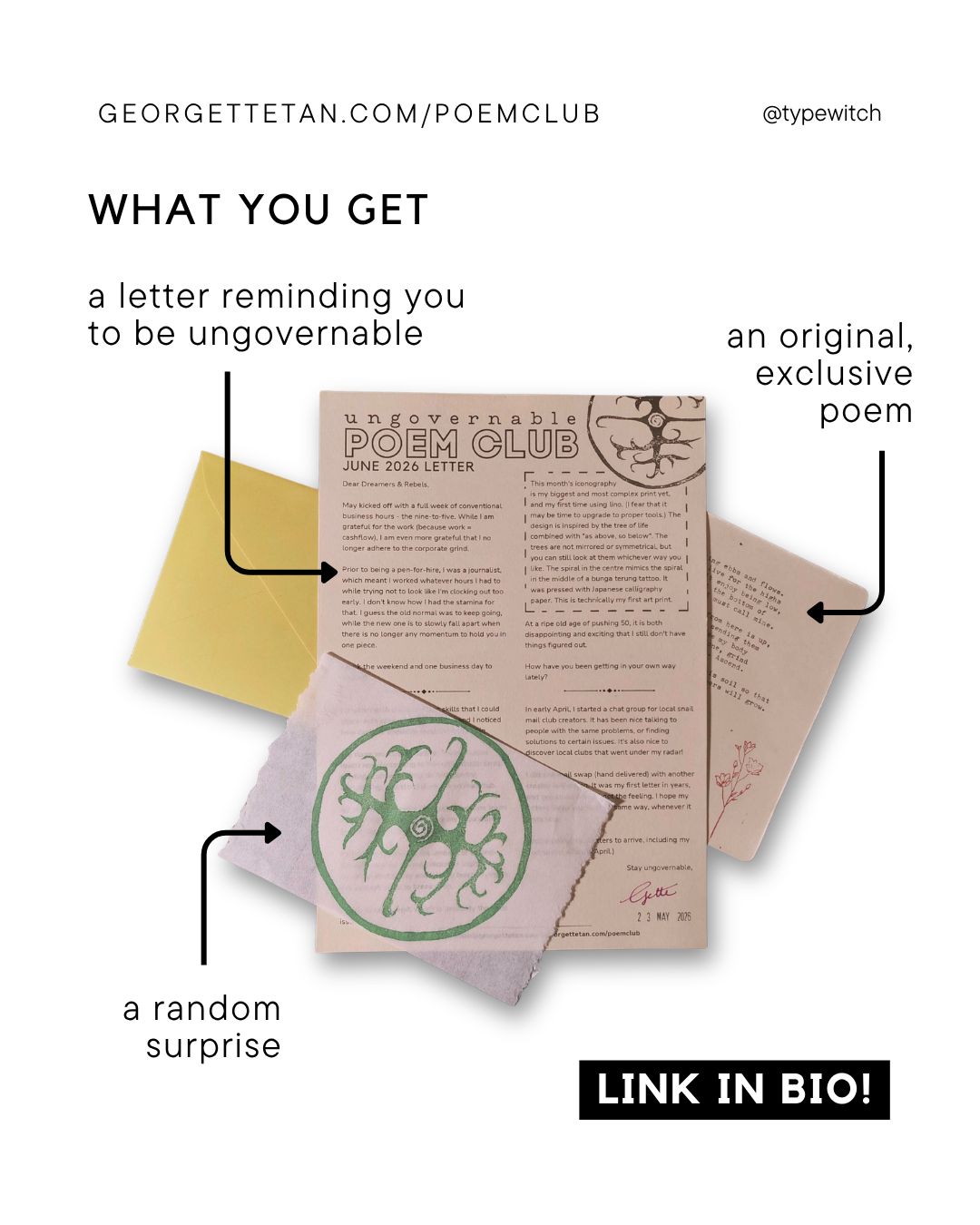 ungovernable POEM CLUB preview