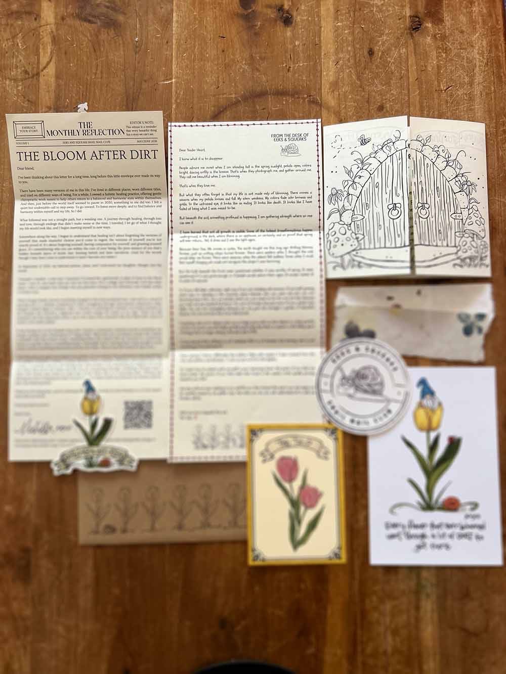 Eeks & Squeaks Snail Mail Club preview