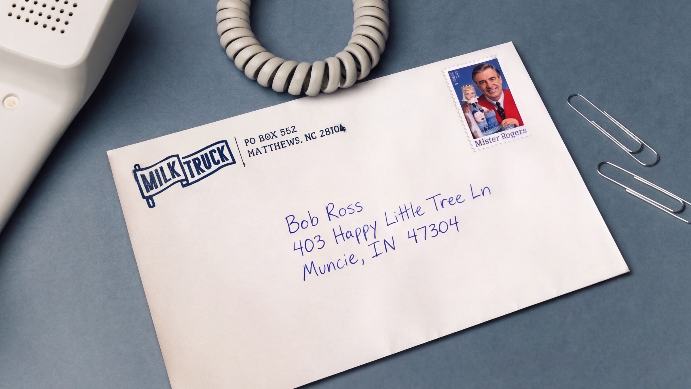 Milk Truck Mail header