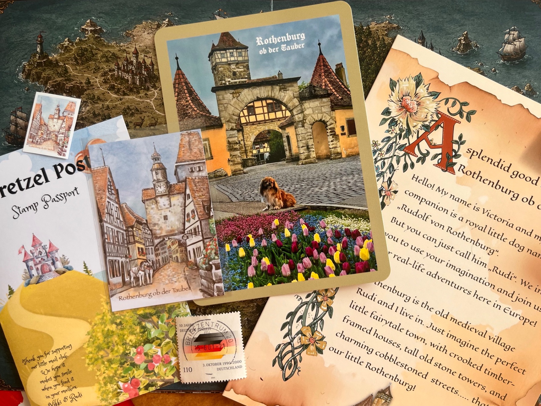 Pretzel Post Mail Club header