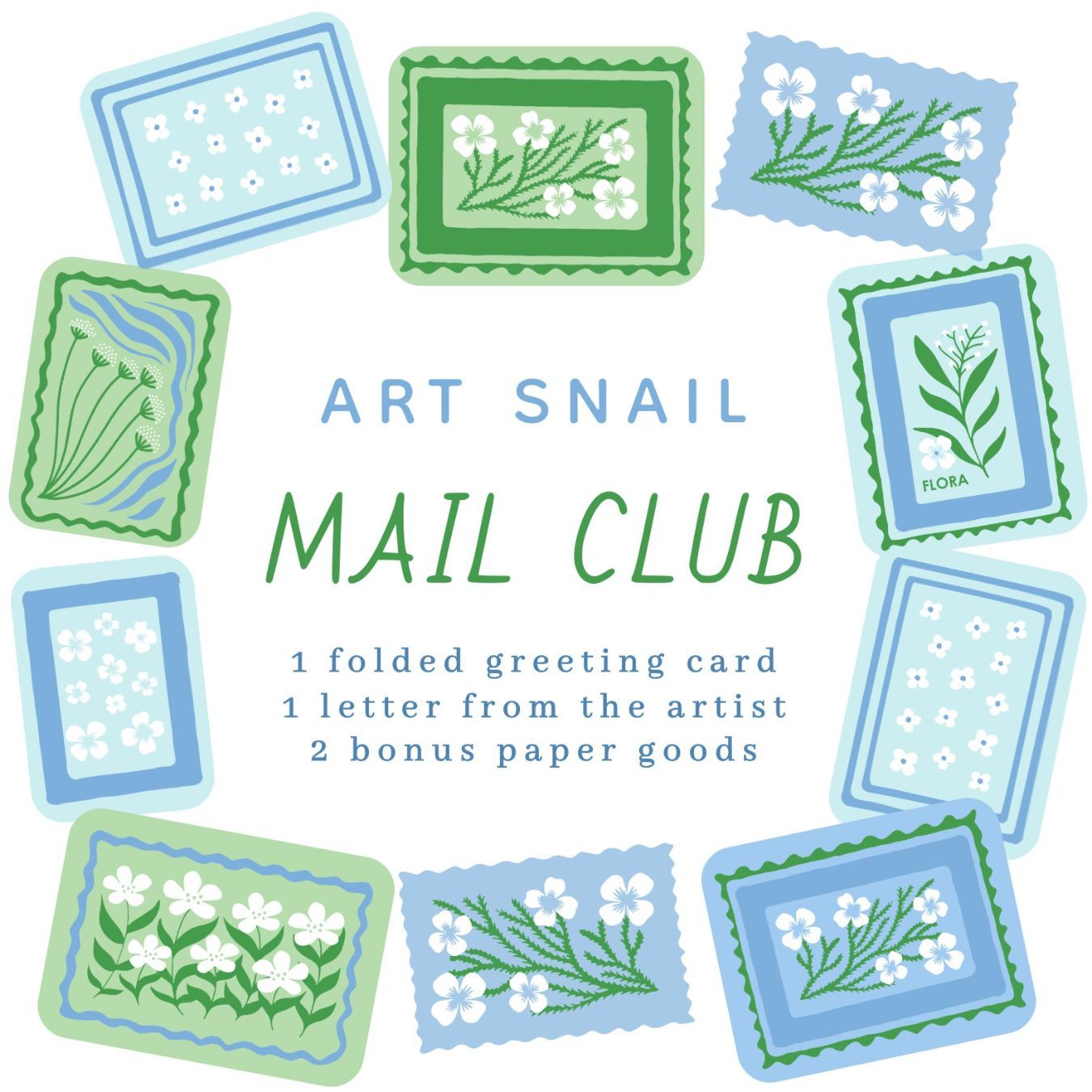 Art Snail Mail Club header