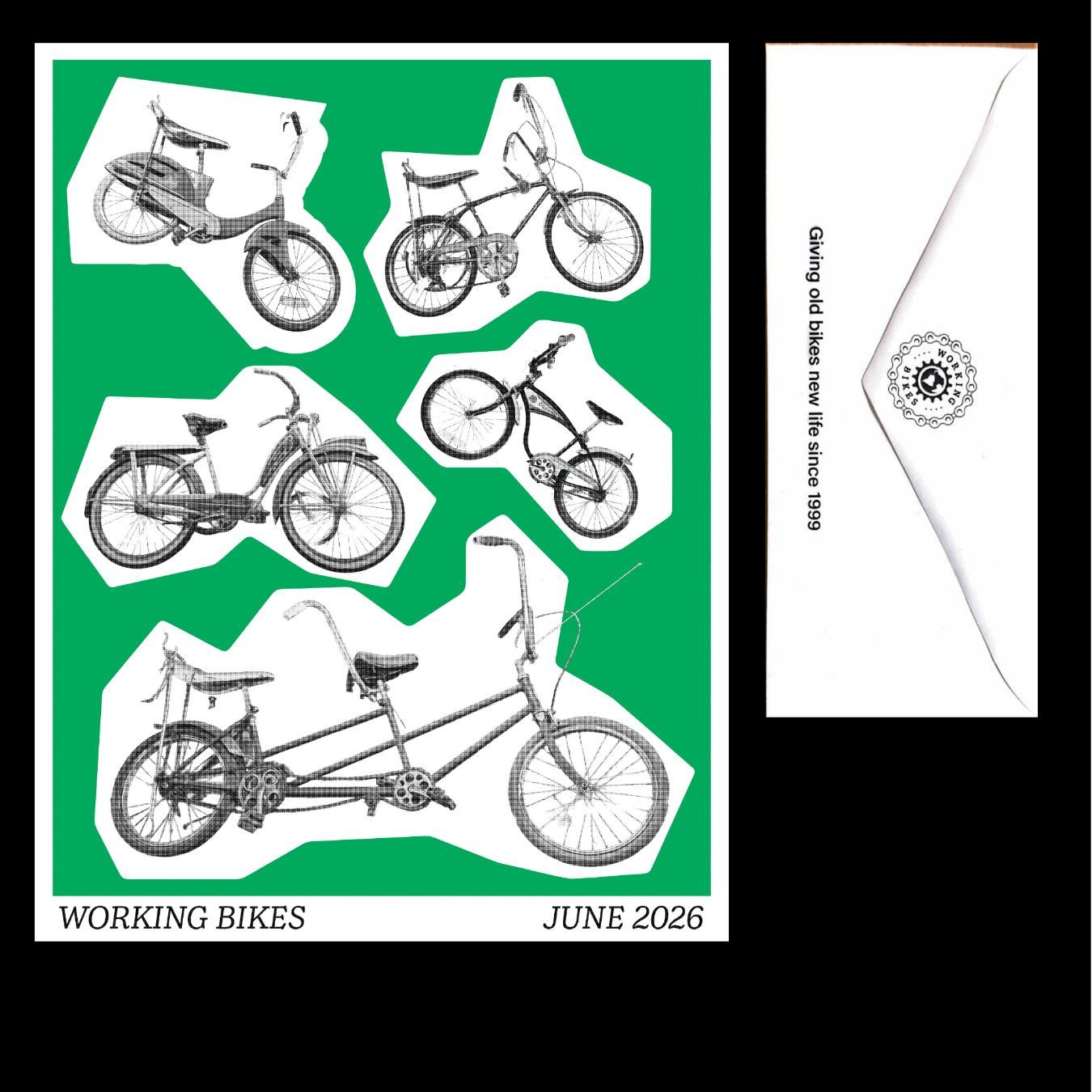 Working Bikes Mail Club header
