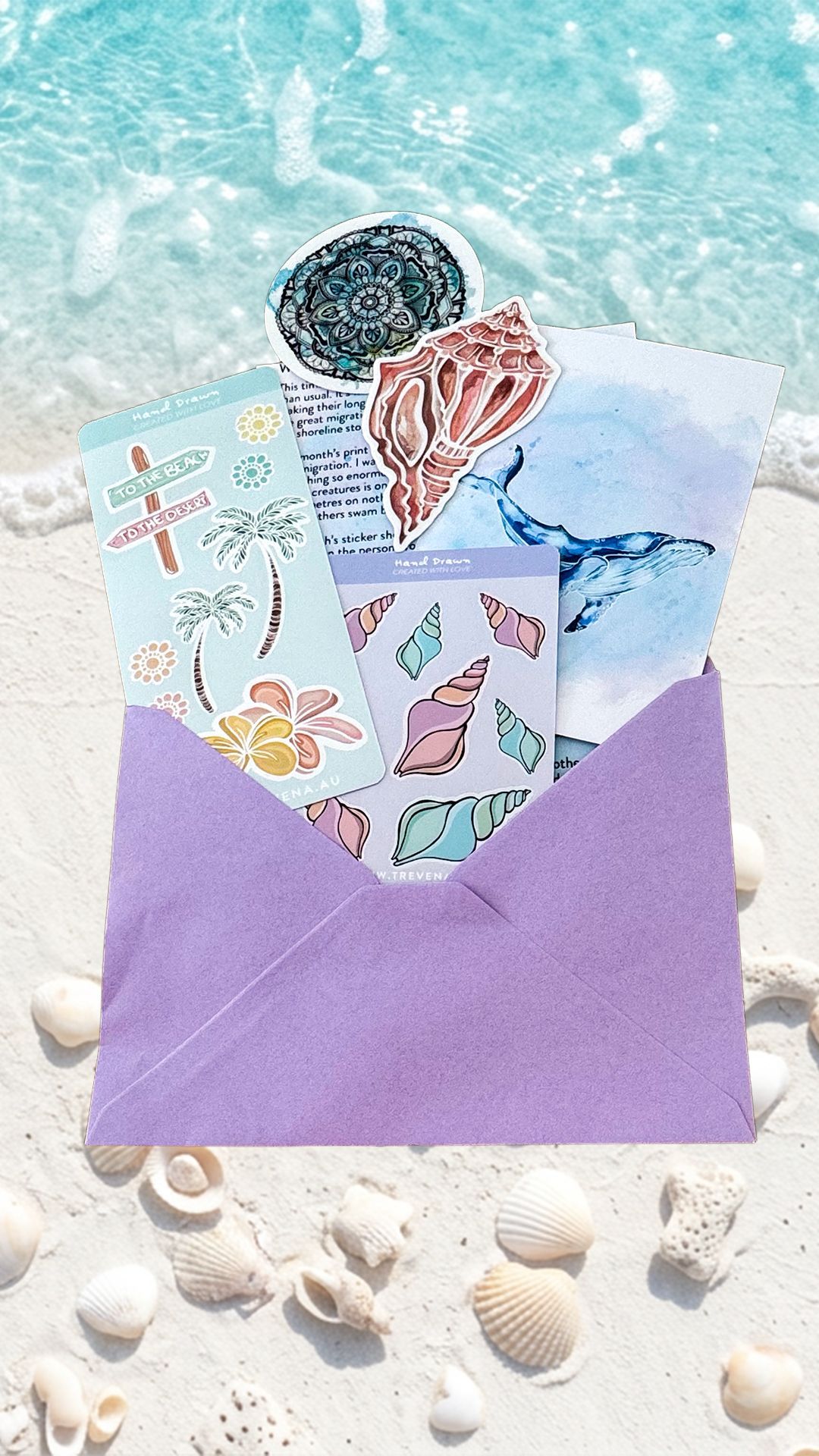 Trevena Sticker Mail preview